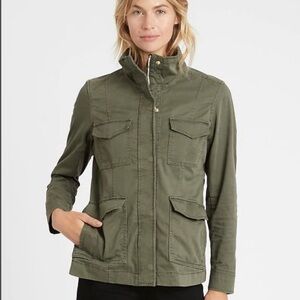 Banana Republic Olive Green Utility Jacket